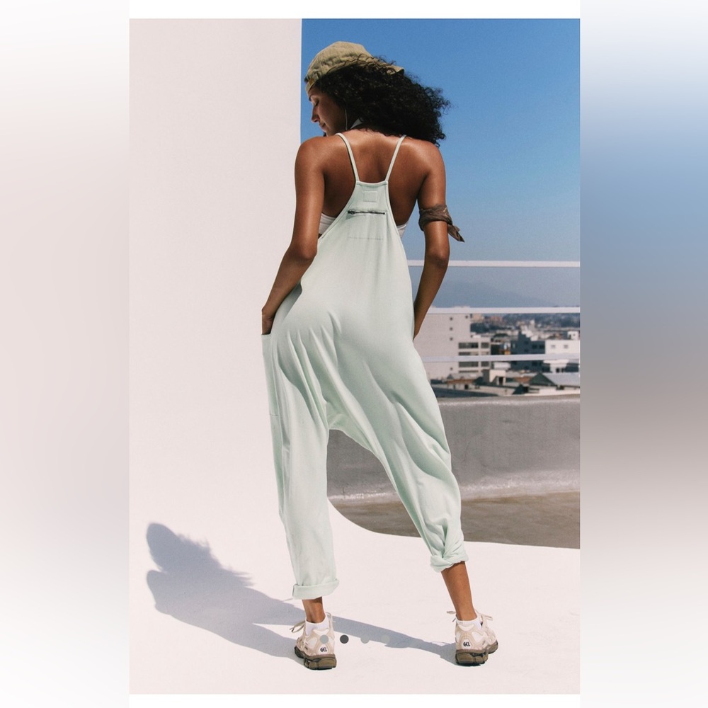 Free People NWT Hot Shot Onesie Size Small, Medium & Large in Pistachio - Picture 2 of 13